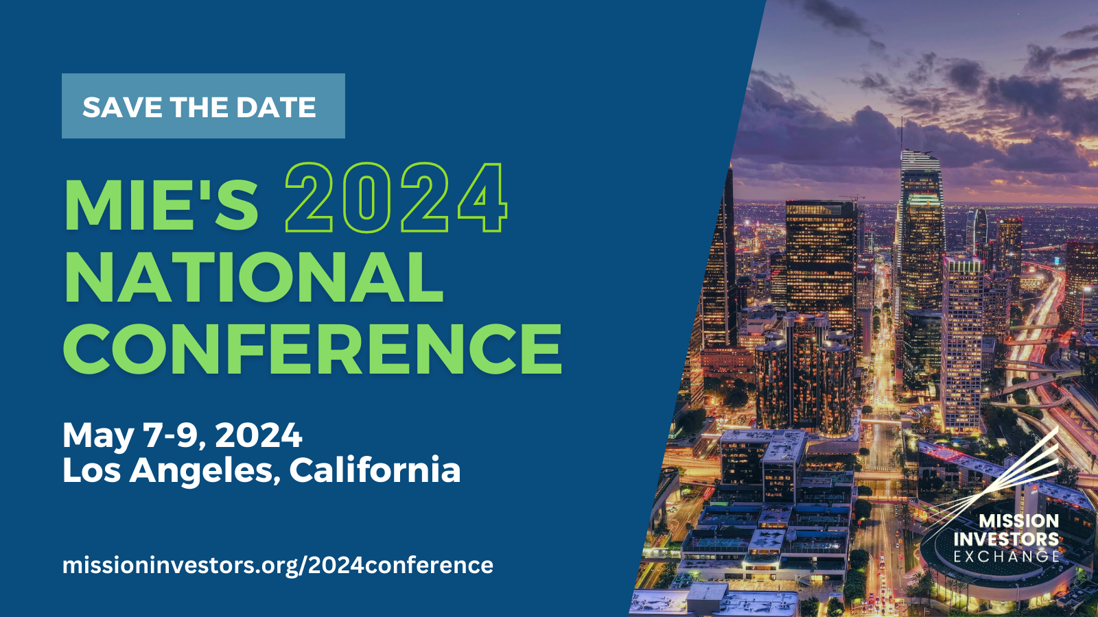 MIE's 2024 National Conference Mission Investors Exchange